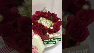 Valentines Day Gifts at Thrissur. Delivery available. Instagram @chrisflorals by leni.in