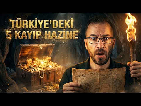 HAZİNE AVCILARI TÜRKİYEDEKİ KAYIP BU 5 HAZİNENİN PEŞİNDE