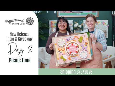Intro Day 2 - Picnic Time - Waffle Flower March Release