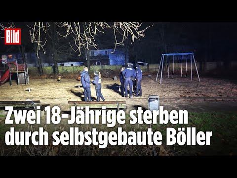 Bielefeld: Zwei 18-Jährige sterben durch selbstgebauten Böller – Polizei ermittelt auf Spielplatz
