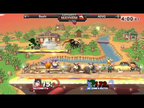 Midwest Mayhem 3 – Pools – Bushi (Bayonetta) vs. ADVO (G&W)
