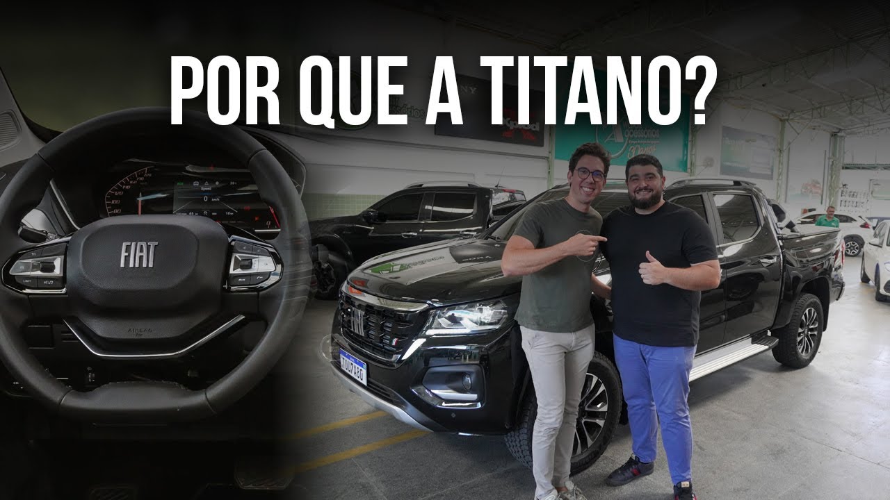 Meu amigo trocou o Corolla numa Fiat Titano Ranch 0km