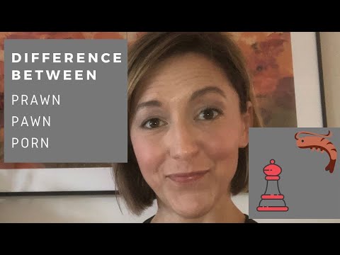 FOLLOW UP-How to Pronounce PRAWN PAWN & PORN - English Pronunciation Lesson