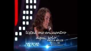 Angie Miller/ you set me free (subtitulos - español) American Idol