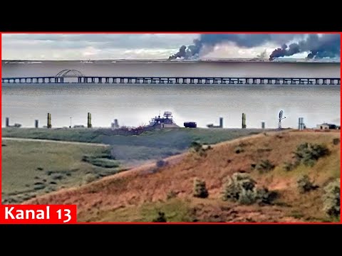 Russian air defense systems and radars under attack by Ukrainian Army: fires on Kerch Peninsula