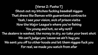 Pusha T - M.P.A (Lyrics) Ft. Kanye West, Asap Rocky &amp; The Dream King Push: Darkest Before Dawn