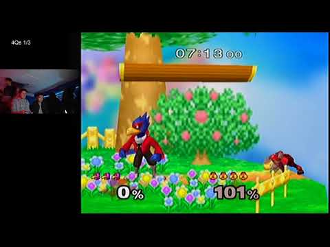 HoorayForJay (Falco) vs Kong (Sheik) - Four Quarters Melee #81