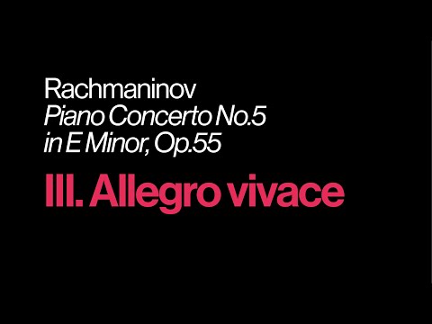 Rachmaninov/Warenberg: Piano Concerto “No.5” in E minor, Op.55: III. Allegro vivace - Synthesia
