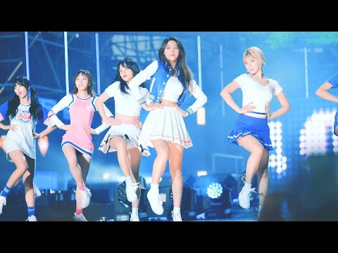 [4k Fancam/직캠] 160930 AOA - 심쿵해 (Heart Attack) @영동대로 뮤직뱅크