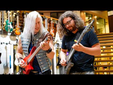 Guitar Store Employee Shocks The Crowd With This Metal Riff