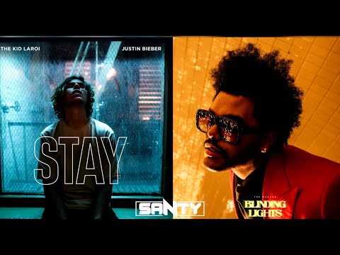 Stay x Blinding Lights | The Weeknd, The Kid LAROI & Justin Bieber | Mashup by DJ Santy