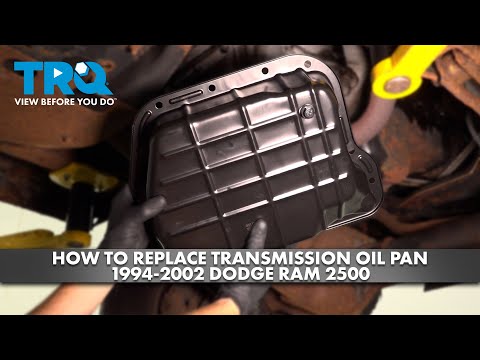 How to Replace Transmission Pan and Filter 1994-2002 Dodge RAM 2500