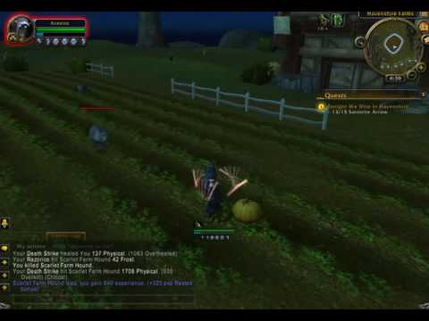 WoW Death Knight Beguinner Quest 16 Tonight We Dine In Havenshire