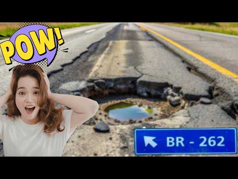 BR 262 - De Rio Casca/MG até a Divisa com o Espírito Santo: uma infinidade de buracos! #maisdonovo