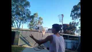 preview picture of video 'Mark Polycarpou - Tennis Trick-shot 1'