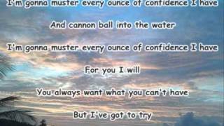 For you i will (Confidence) lyrics  -  Teddy Geiger  [Studio Version]