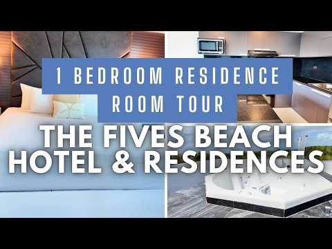 Inside the 1 Bedroom Residence + Rooftop Terrace | The Fives Beach Room Tour