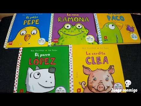 Vídeo Cuentos infantiles/El pollo Pepe/la rana Ramona/el pájaro paco/el perro López/la cerdita Clea