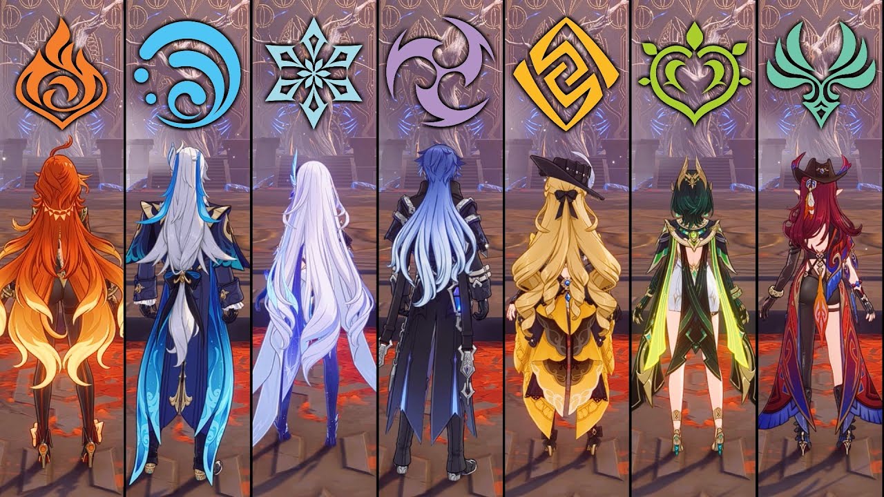 【原神】各元素の人気編成で絶縁秘境攻略してみた