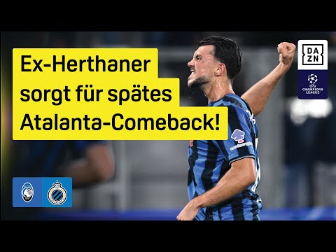 Atalanta Bergamo - Club Brügge | UEFA Champions League | DAZN Highlights