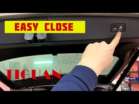 Тигуан. Установка EASY CLOSE на OFFROAD