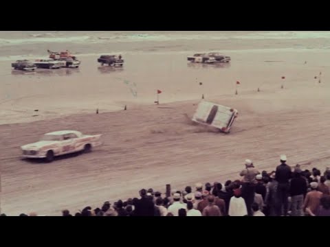 1956 Junior Johnson flip @ Daytona Beach