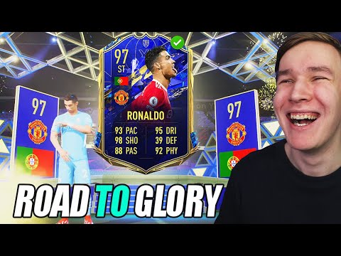 OMG OSTIN 97 TOTY RONALDON! - FIFA 22 ROAD TO GLORY #283