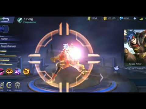 #MobileLegends #NewHero New Hero ( X.Borg) Gameplay 💪💪🌋🔥🔥🔥🔥🔥🔥🔥