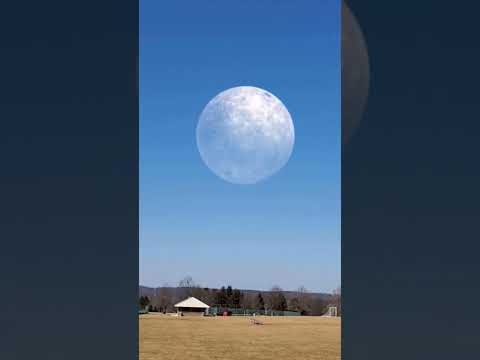 Luna choca con la tierra 😱😱😱