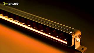 LED rampa SKYLED Slide 14,5" 421 mm, s pozičním světlem, 12-48V, 60W, 5040Lm, R112, R10