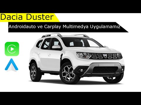 Dacia Duster Carplay & Androidauto Destekli Multimedya ve Navigasyon