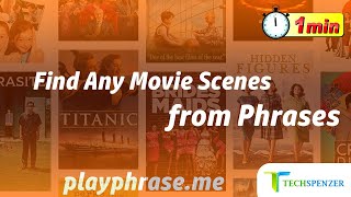 Find Any Movie Scenes from Phrases