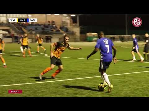 Walton Casuals 0 - 2 Woking | Match Highlights