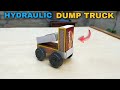 How To Make A Hydraulic Dump Truck At Home Matchbox Mini Car For Kids Youtubevideo