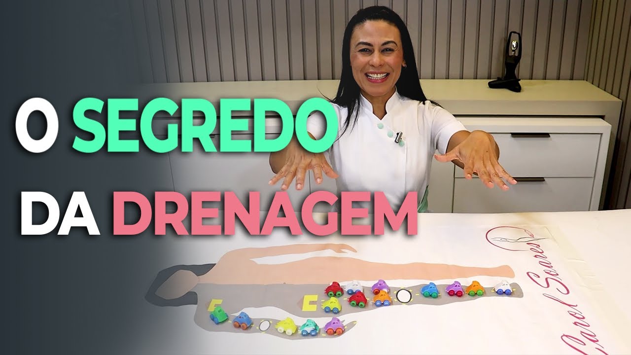 Qual a direção da drenagem linfática