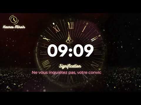 🌟 Heure miroir 09h09 : Le meilleur est à venir, faites confiance à votre intuition ! 💫🧘‍♀️