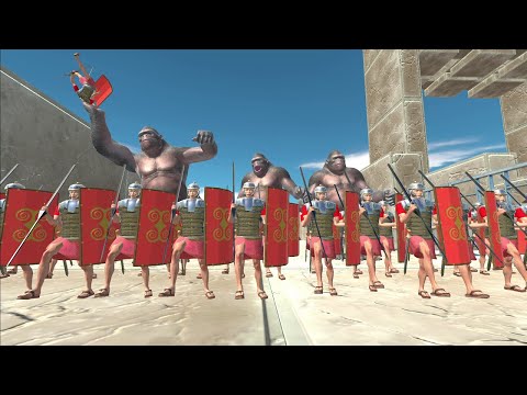 Chasing remastered Goro the giant! | Animal Revolt Battle Simulator