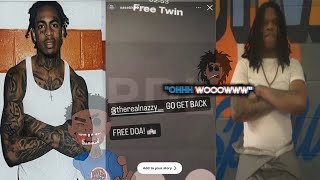 Nas Ebk GOES OFF!😳After Allegedly Beating Up NazGPG🧹(Sweepers) In Jail‼️