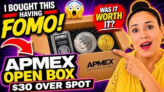 🔥 I Paid $30 OVER Spot for This APMEX Open Box… Was It Worth It 😱🪙 @apmex #silver #gold 