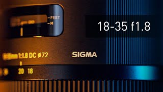 Sigma AF 18-35mm f/1,8 DC HSM - відео 1