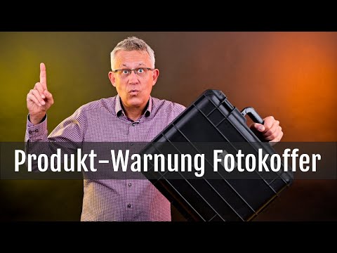 Warnung Fotokoffer / Outdoorkoffer