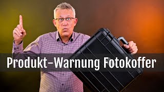 Warnung Fotokoffer / Outdoorkoffer