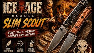 Is This A Perfect Lightweight EDC Fixed Blade? .... Ice Age Blades Slim Scout