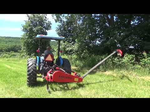 Enorossi BF-270H Sickle Bar Mower Hydraulic Lift 3 Point Hitch Double Acting Cutter 540 PTO For Sale