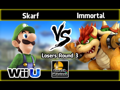SmashMasters III - G4C | Skarf (Luigi, Cloud) VS Immortal (Bowser) - LR3