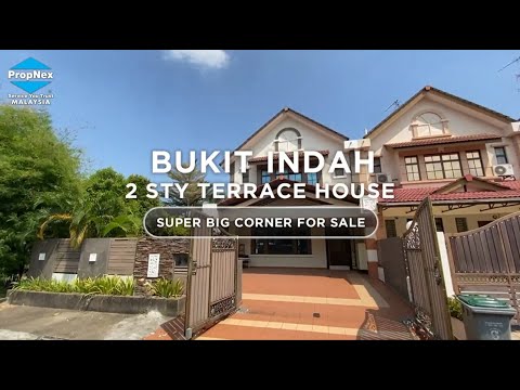 【Short EP19】Bukti Indah/Johor Bahru/Malaysia/2-Storey Terrace House/Corner Unit - JB Property