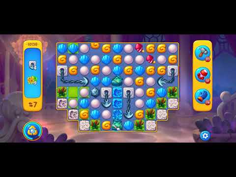 Fishdom level 10136 no boosters フィッシュダム ノーマル