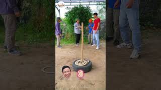 How I won ring toss battle games #shorts  #games  #viralvideo  #no1ideas  #challenge