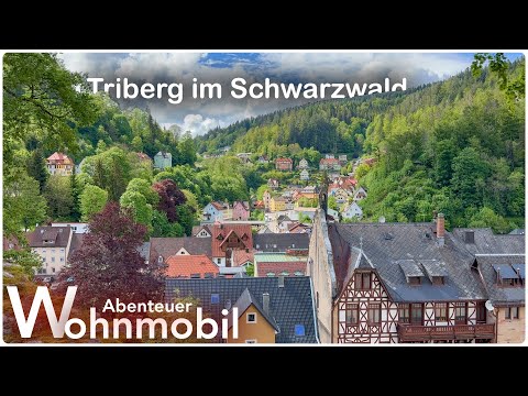 Abenteuer Wohnmobil: Triberg im Schwarzwald. Stellplatz, Bummel, Tourismus und ruhige Ecken.