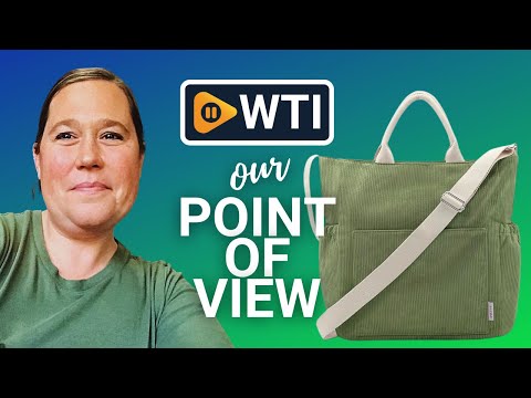 Prite Corduroy Tote Bags - WTI product video review